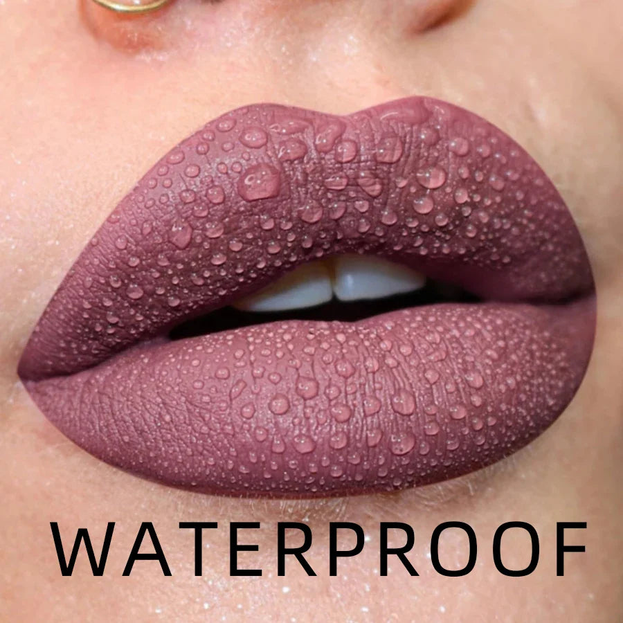 MCD 19-Color Matte Liquid Lipstick – Waterproof Long-Lasting