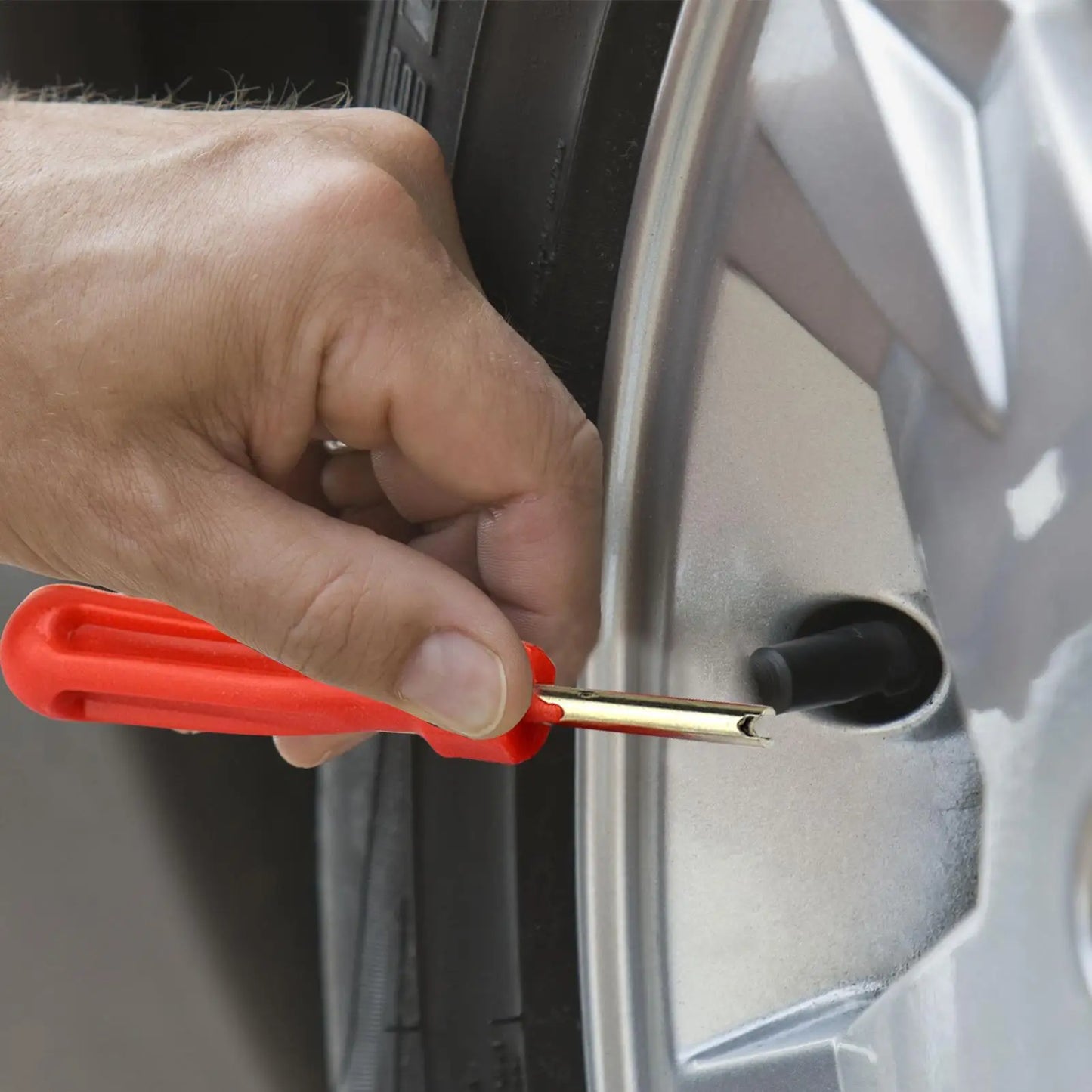Tire Valve Core Remover Tool – Car, Bike & Motorcycle
