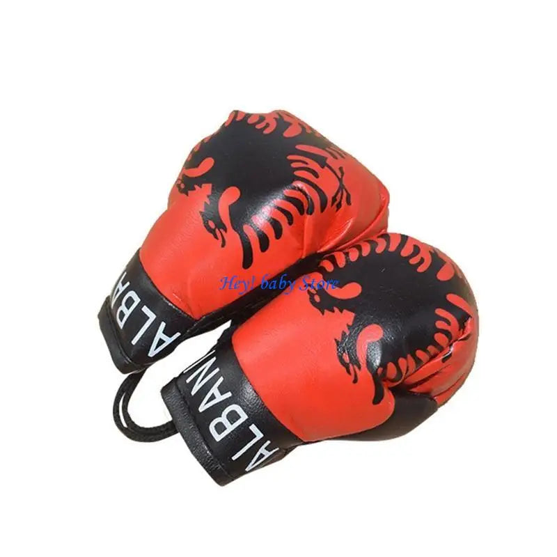 Newborn Mini Boxing Gloves Photo Props – 10cm PU Baby Posing