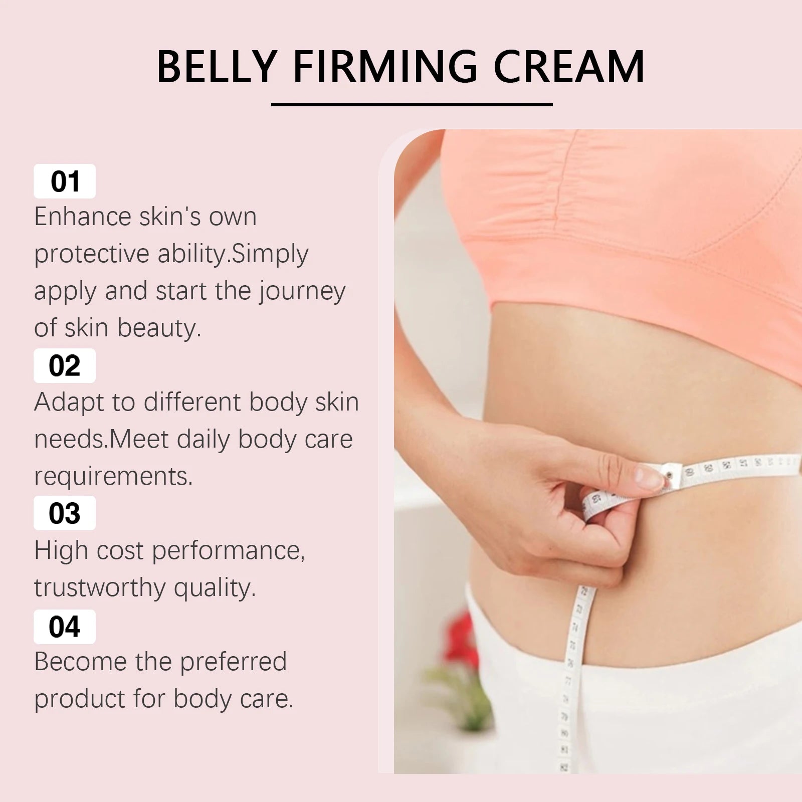 Belly Firming Cream Improve Sagging Dullness Repair Dry Sensitive Skin Smooth Wrinkle Fine Lines Hydrate Rejuvenating Body Cream Peaceful Pleasures Health and Wellness