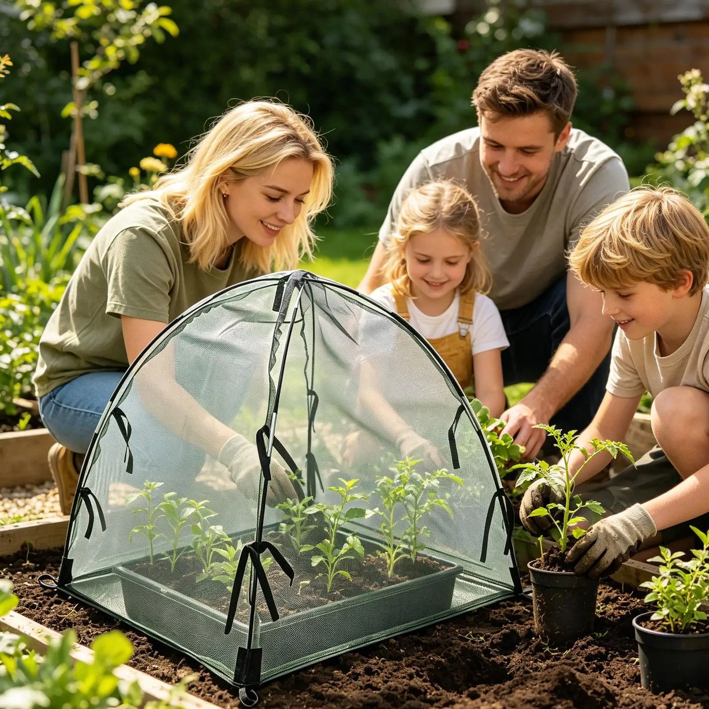 Plant Covers from Animals Sun-Proof Mesh Protector Garden Bird Netting Plant Covers for Vegetable Fruit Tree Tomato Strawberry Peaceful Pleasures Health and Wellness