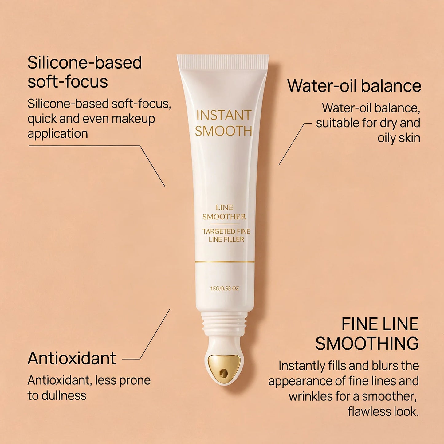 K-Beauty Hydrating Makeup Primer Lotion – Oil Control 15g