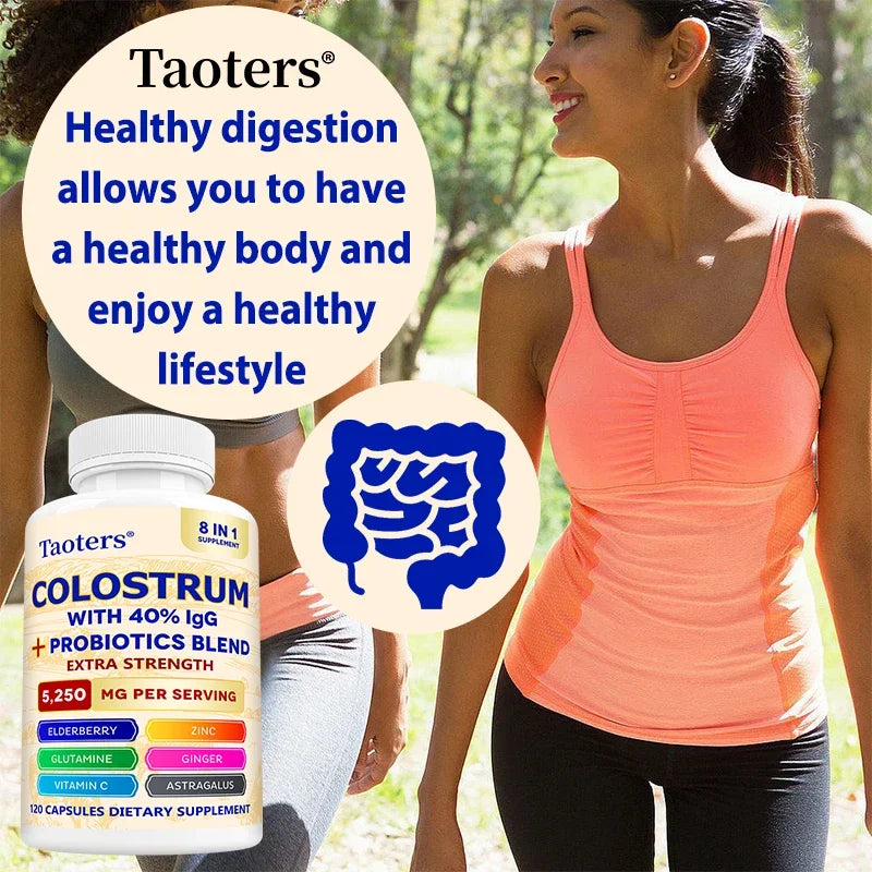 Grass-Fed Colostrum 40% IgG + Probiotics – Gut & Immune Support