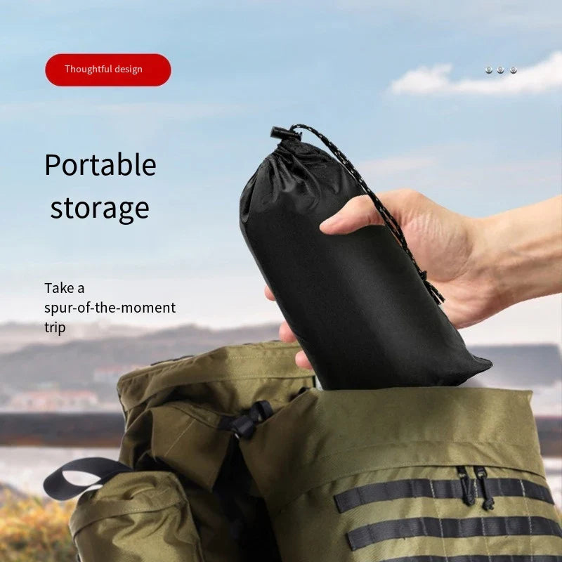 3-in-1 Waterproof Rain Poncho – Hiking, Camping & Motorcycle
