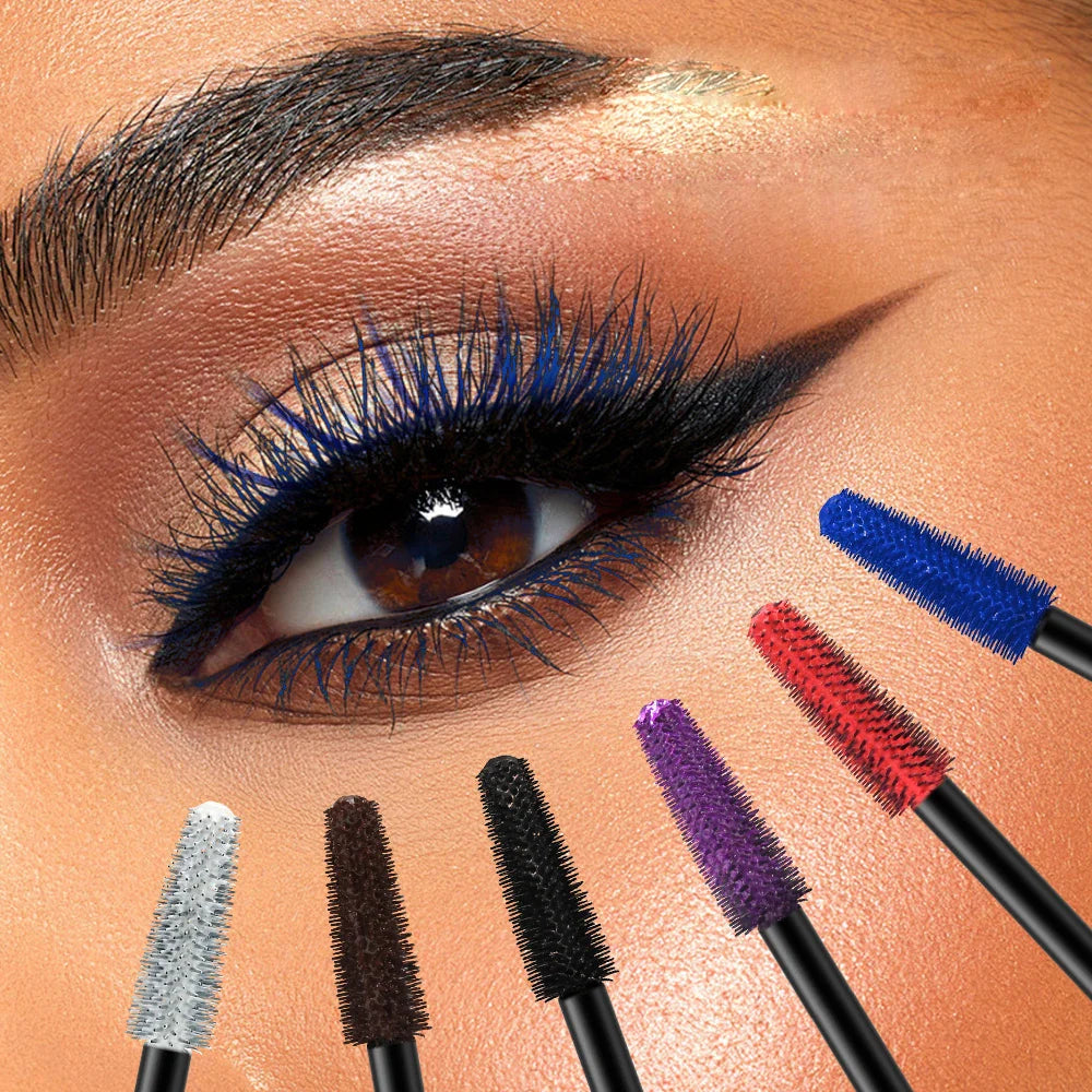 Multicolor Waterproof Eye Black Mascara – Sweatproof Party Makeup