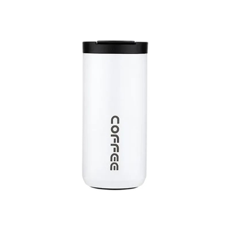 Car Mount Stainless Steel Insulated Coffee Cup | 400ml & 550ml Insulated Travel Mug Peaceful Pleasures Health and Wellness WHITE 550ml