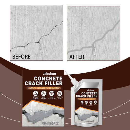 Self-Leveling Concrete Crack Filler Sealant | Quick Dry Concrete Crack Sealant Peaceful Pleasures Health and Wellness