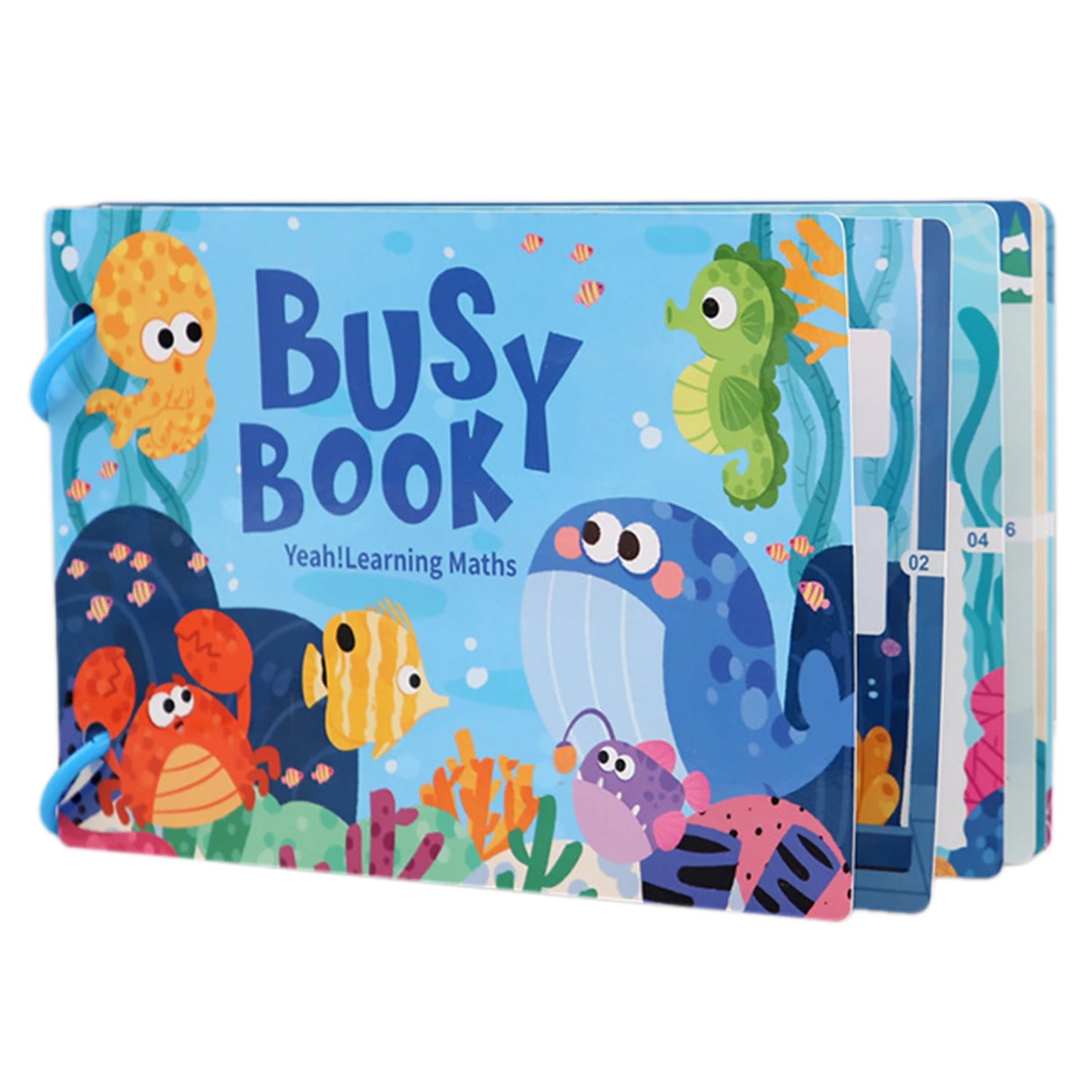 Kids Farm Letter Sticker Book – Reusable Montessori Busy Book