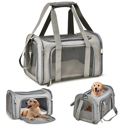 Airline Approved Pet Carrier Backpack for Small Dogs & Cats Pet Carrier Backpack Peaceful Pleasures Health and Wellness