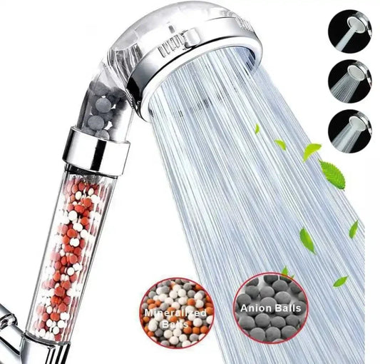 3-Mode High Pressure Handheld Shower Head with Anion Filter Handheld Shower Head Oasis Select