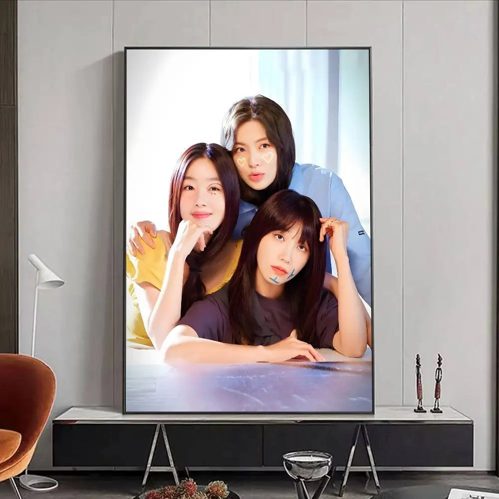 Hot Kdrama W-Work Later Drink Now 2 Poster HD art poster for home living room bar office decoration sticky waterproof Peaceful Pleasures Health and Wellness z1 50X70cmNoframe