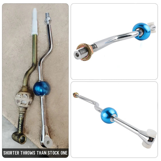 Performance Aluminum Short Throw Shifter M10x1.25 for Peugeot 206 1999-2000 Peaceful Pleasures Health and Wellness