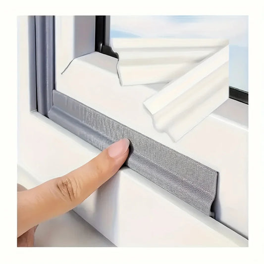 1 roll of self-adhesive weatherproof sealing strip for doors and windows - for dust, rain and noise reduction sealing tape Peaceful Pleasures Health and Wellness