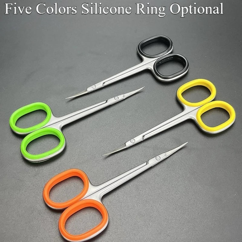 Russian Style Nail Art Dead Skin Scissors Stainless Steel Precision Nail Repair Professional Grade Nail Tools Eagle Beak Elbow Peaceful Pleasures Health and Wellness