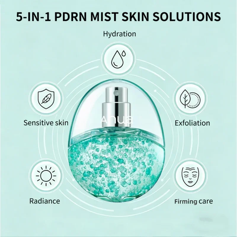 Korean PDRN Glow Facial Serum Spray Peaceful Pleasures Health and Wellness
