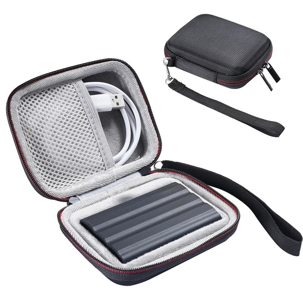 EVA Hard Carrying Case for Samsung T7 Shield / T9 SSD Peaceful Pleasures Health and Wellness