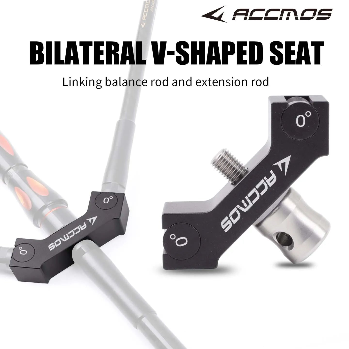 Archery Stabilizer V-bar Mount Recurve Bow Compound Balance Bar Quick