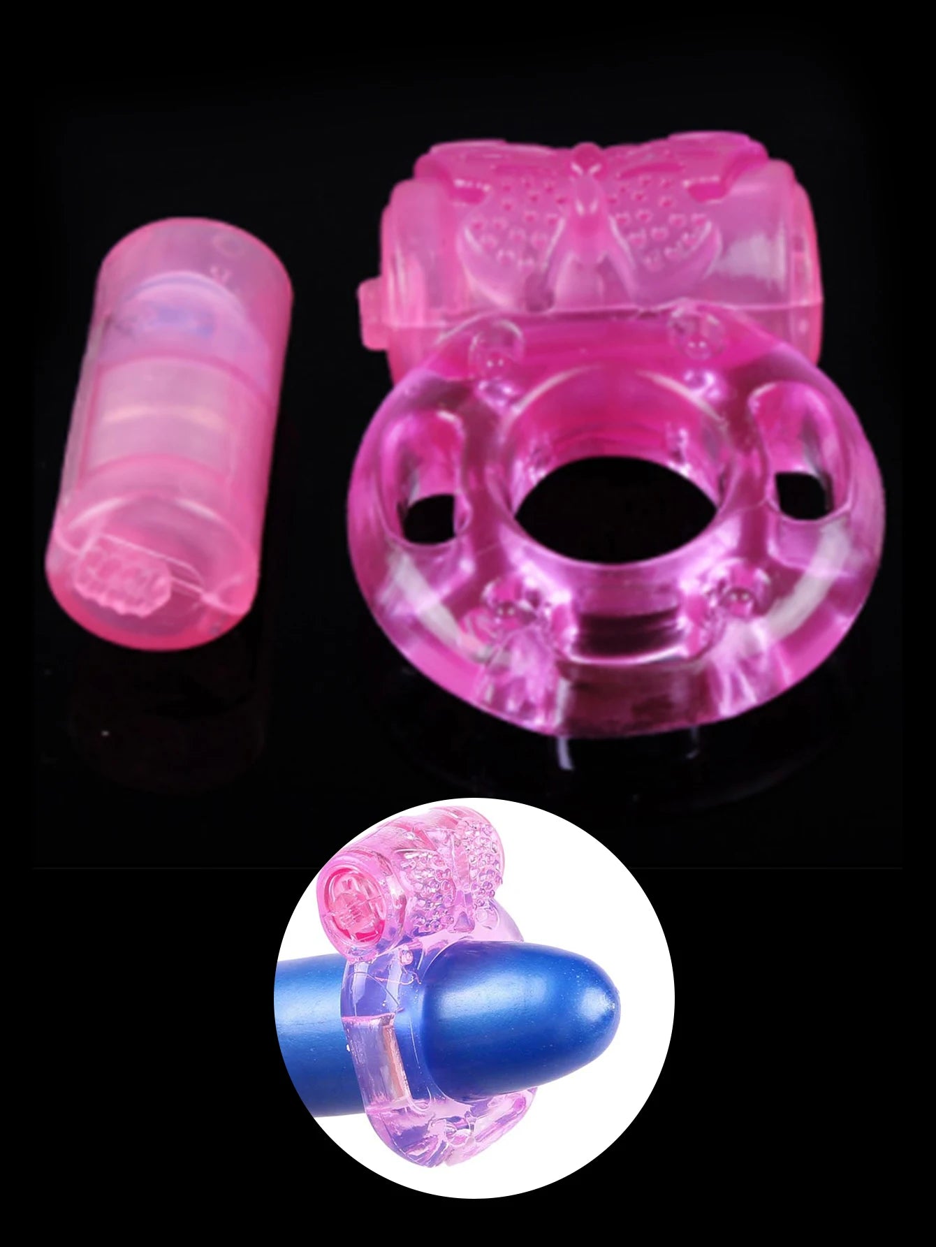 Penis Vibrators n TPE and ABS Material Vibrators Easy to Apply for Home Boy Male Man Use Peaceful Pleasures Health and Wellness 1