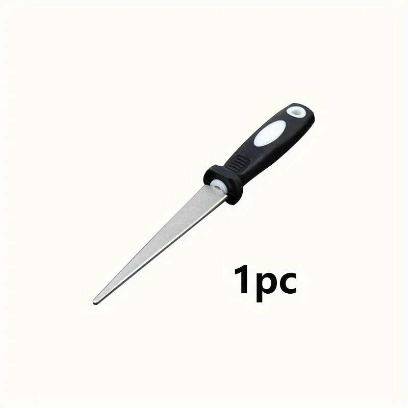 Diamond Double-Sided File Sharpener for Scissors & Garden Tools