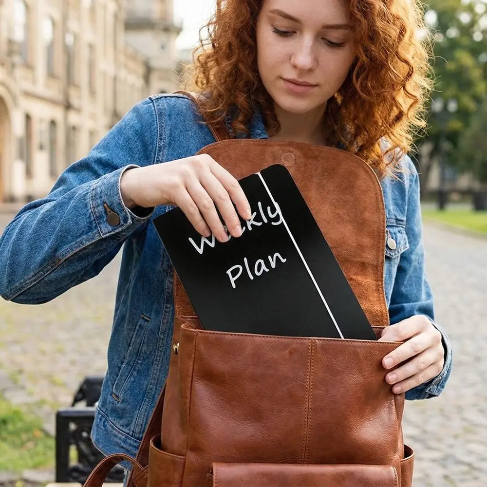 Planner A 6 Size Loose Leaf Binder Weekly Cover Zipper Bag Zipper Design Monthly Wealth Management Receipt Storage Peaceful Pleasures Health and Wellness