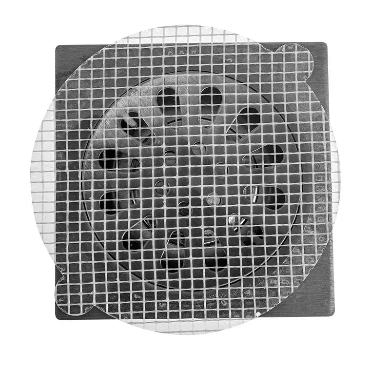 Disposable Drain Hair Catcher Stickers | Shower Mesh Filter Drain Hair Catcher Peaceful Pleasures Health and Wellness