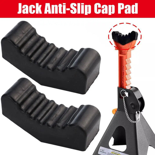 Rubber Jack Anti-Slip Shaft Cap Pad - Lifting Bracket Adapter Frame Guide Rail Protector Vehicle Maintenance Lifting Support Pad Peaceful Pleasures Health and Wellness