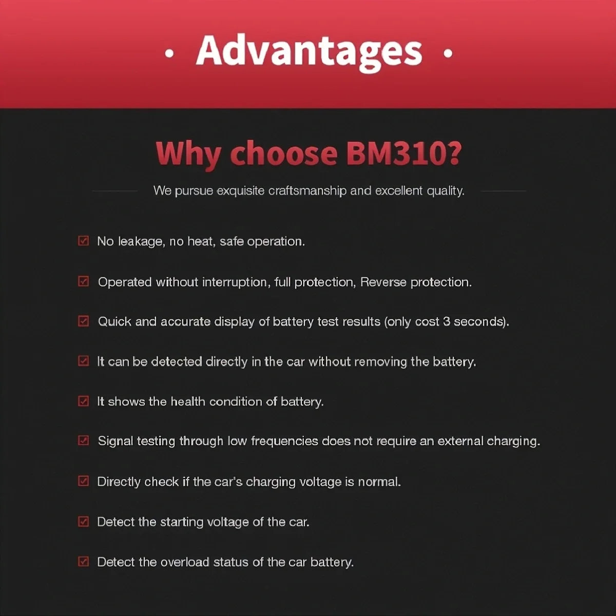 OBD2 Diagnostic Scanner BM310 – Engine Fault Code Reader Peaceful Pleasures Health and Wellness