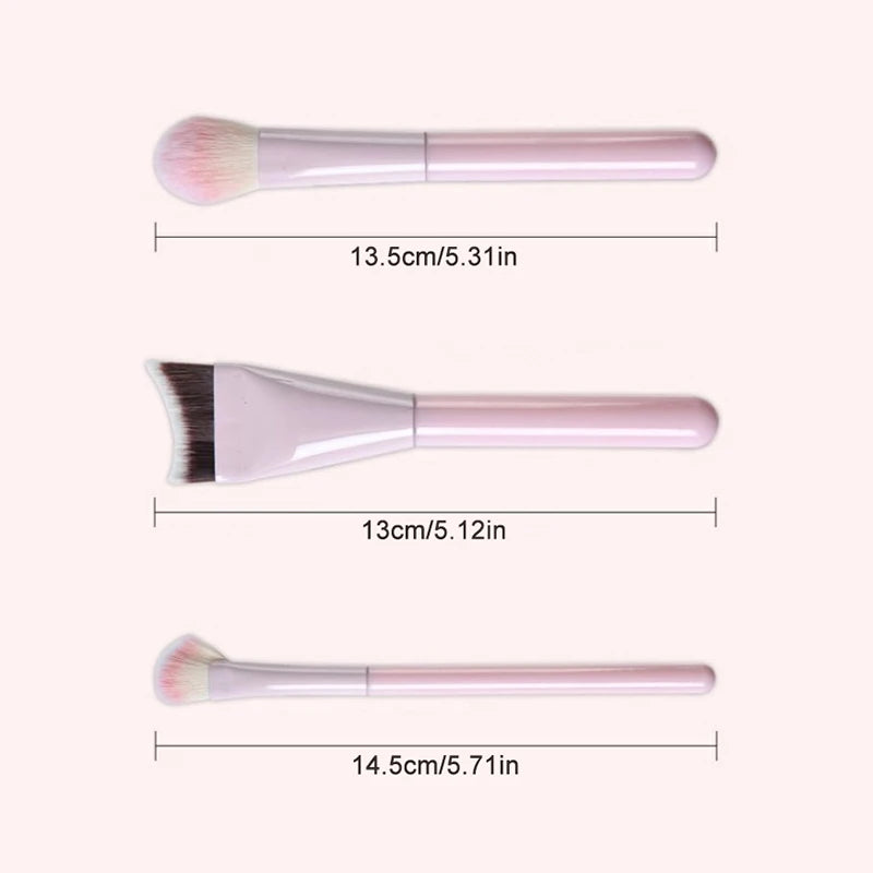 1/8 PCS Makeup Brushes Set Eye Shadow Foundation Women Cosmetic Brush Eyeshadow Blush Beauty Soft Hair Make Up Tools With Bag Peaceful Pleasures Health and Wellness
