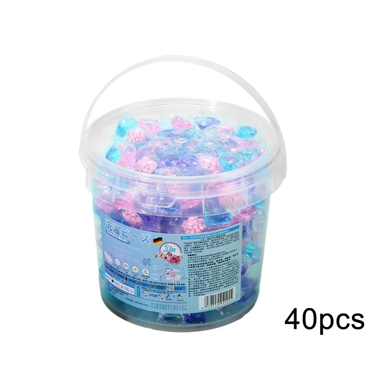 Laundry Detergent Pods Deep Cleaning 70 Tablets Beads Laundry Pods for Washing Machine for Apartment Bathroom Home Dorm Room Peaceful Pleasures Health and Wellness