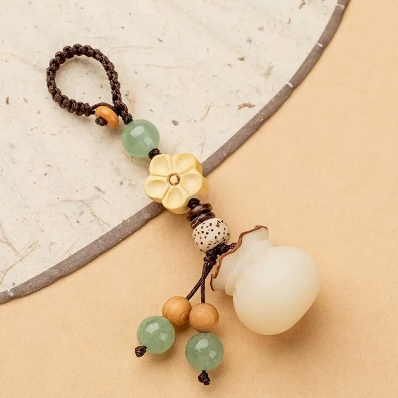 Bodhi Fortune Pouch Keychain | Wealth-Attracting Pendant