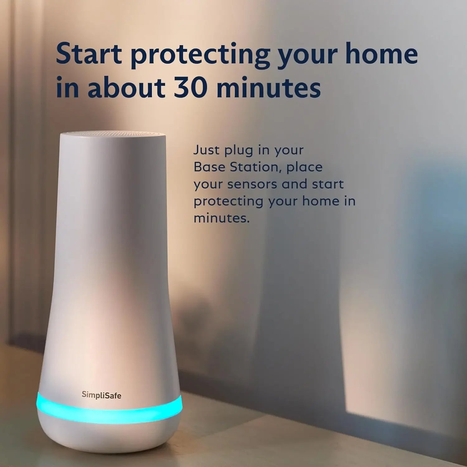 Wireless Home Security System with HD Camera - 12-Piece Set, Compatible with Alexa and Google Assistant Peaceful Pleasures Health and Wellness