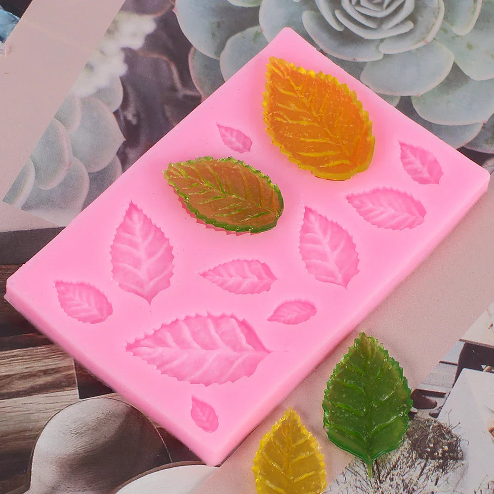 Fall Maple Leaf Silicone Mold – Cake, Chocolate & Candy