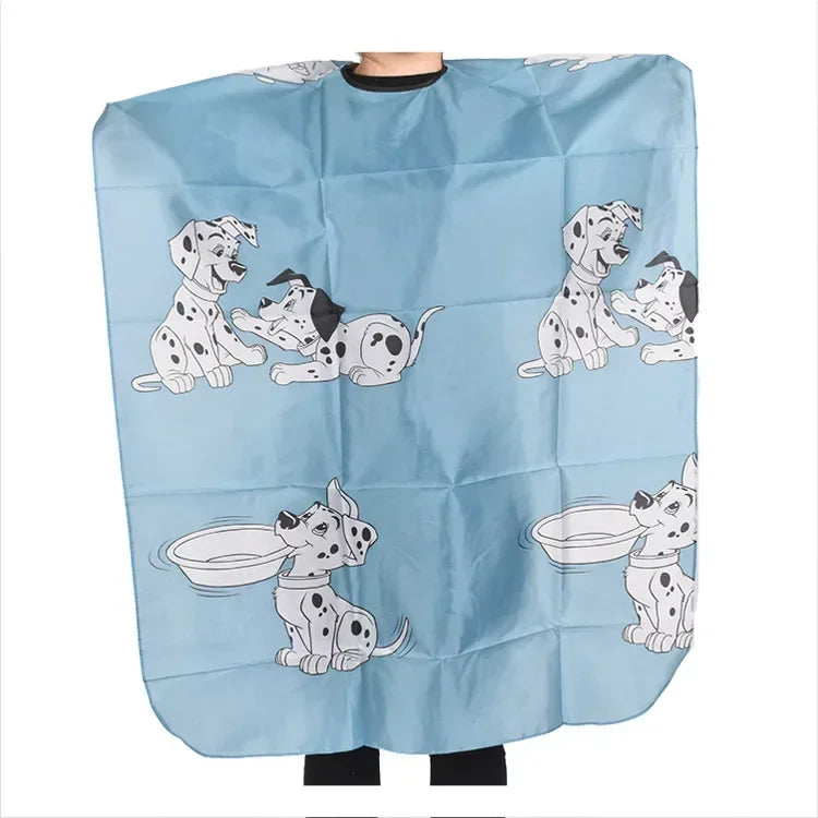 Kids Hair Cutting Cape Gown Hairdresser Barber Apron Hairdressing Children Girls Boys Hair Cut Cloak Umbrella Protecter Peaceful Pleasures Health and Wellness C