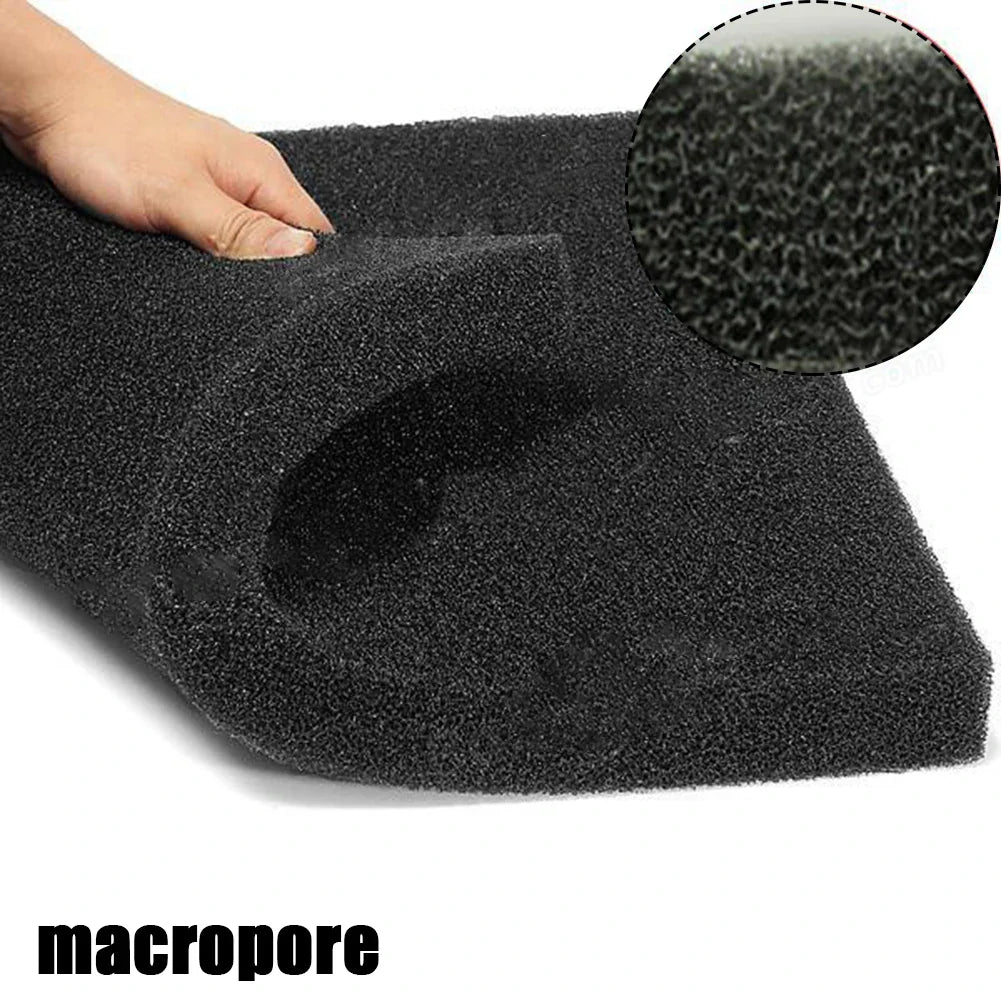 Aquarium Biochemical Filter Sponge 50x50cm – 15/30/40PPI Foam