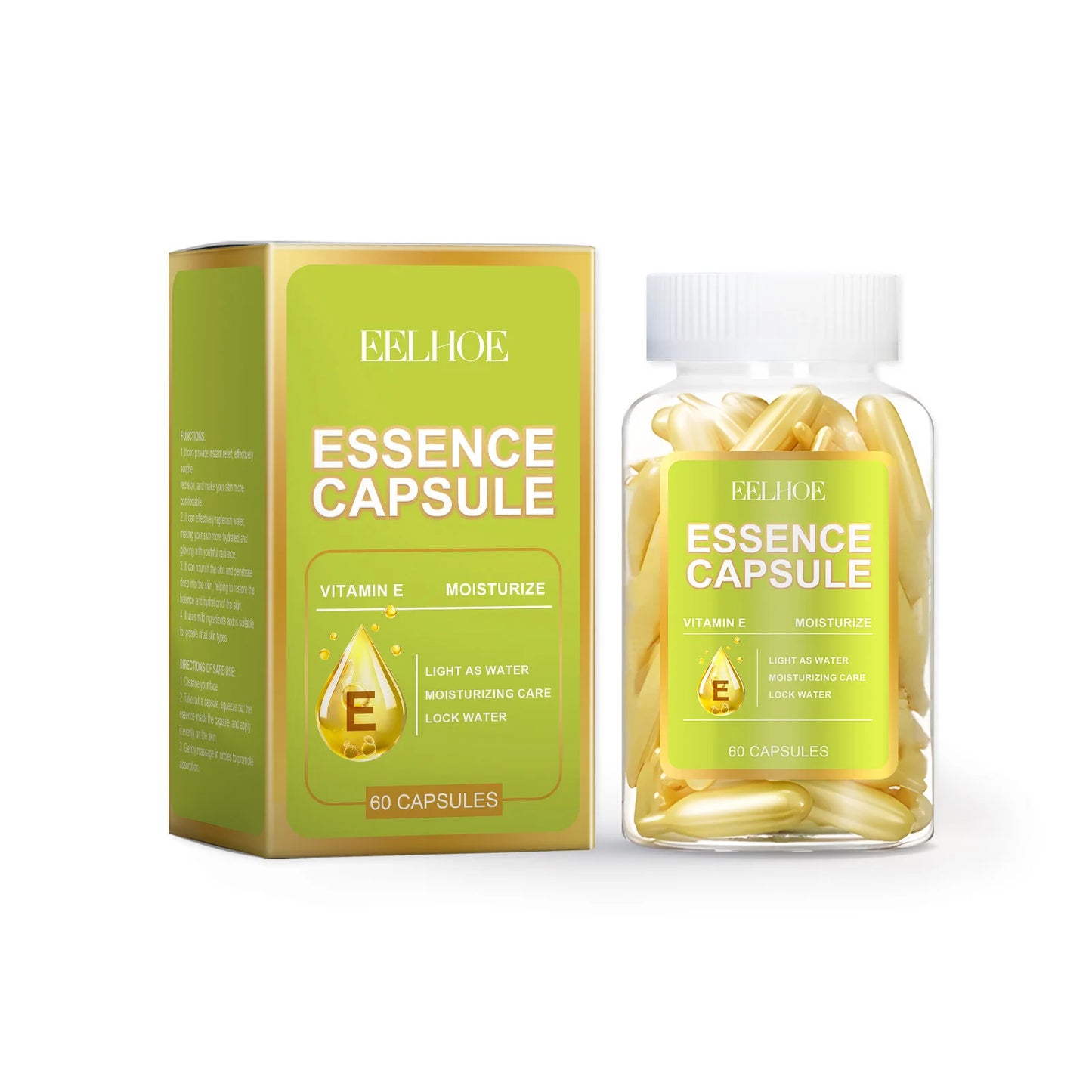 EELHOE Facial Capsule Essence – Vitamin E Moisturizing Serum 65g