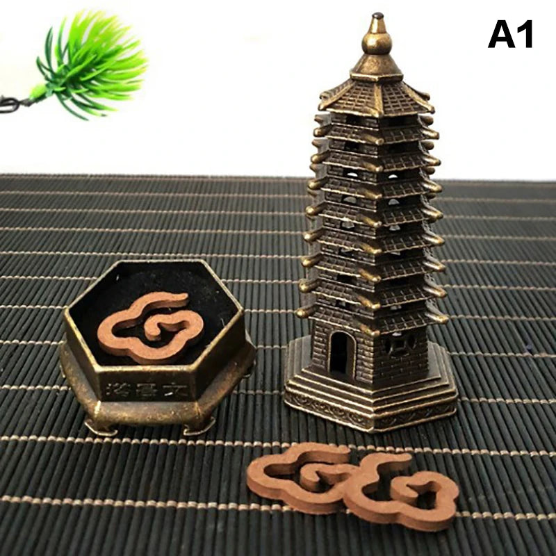 Alloy Incense Burner Bowl with Handle | Yoga & Meditation Decor