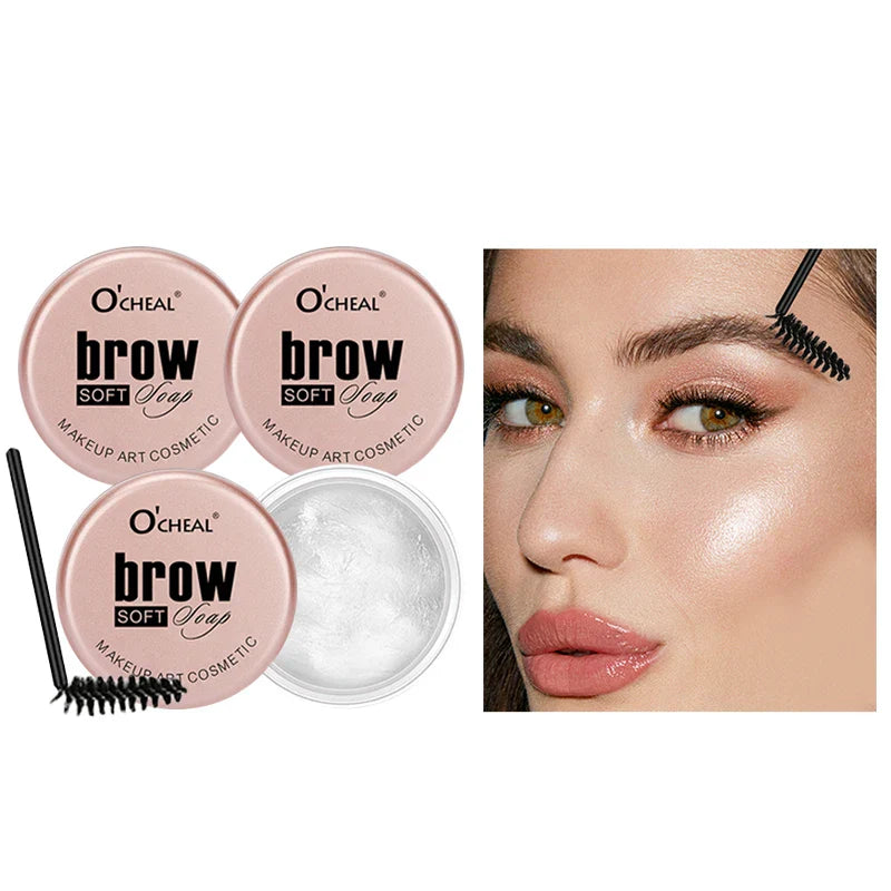 O'CHEAL 3D Feathery Brow Wax Gel – Waterproof Eyebrow Styler
