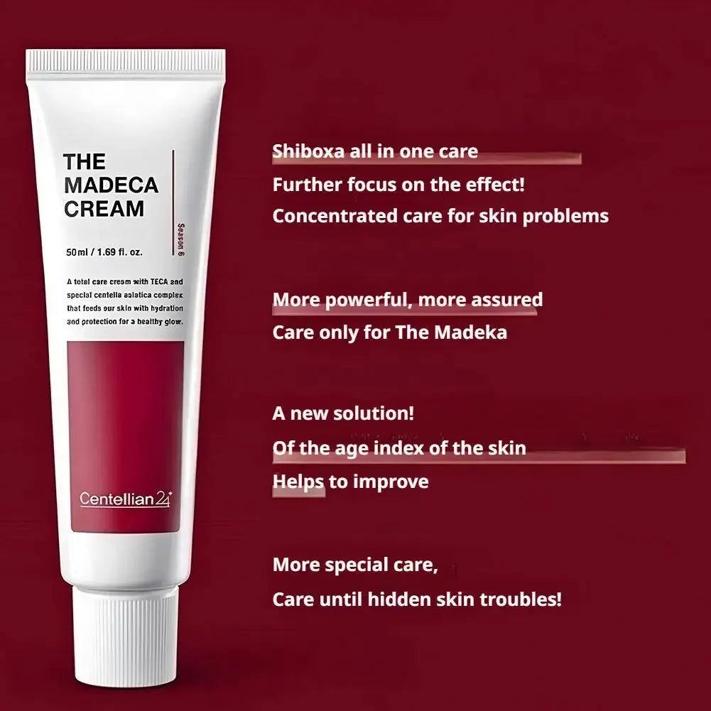 Korean 6th Generation Centellian 24 The Madeca Cream Active Whitening Antioxidant Moisturizer Fade Fine Line Hydrating Skin Care Peaceful Pleasures Health and Wellness