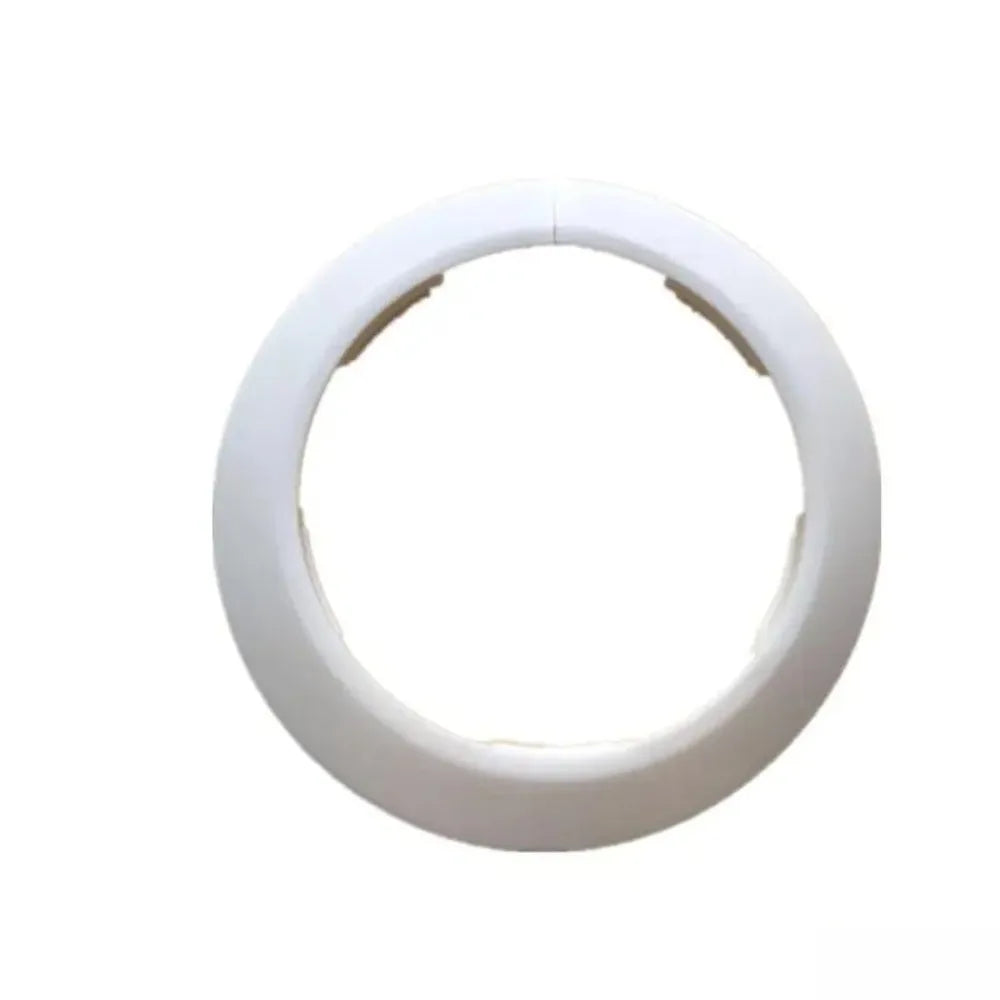 Pipe Cover Decoration PVC Pipe Ring Sewer White Pipe For Air Conditioning Pipe Cover Household Pipe Collar Accessories 10-140 Peaceful Pleasures Health and Wellness white 50