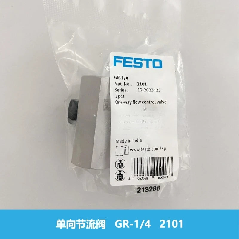 Parts for FESTO one-way throttle valves GR-1/4 2101 Peaceful Pleasures Health and Wellness GR-1 4 2101