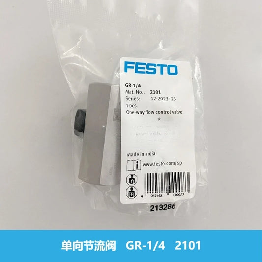 Parts for FESTO one-way throttle valves GR-1/4 2101 Peaceful Pleasures Health and Wellness GR-1 4 2101