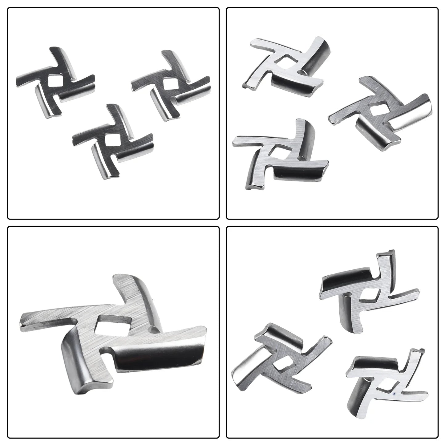 Stainless Steel Meat Grinder Blade 8mm – MGB Series Parts