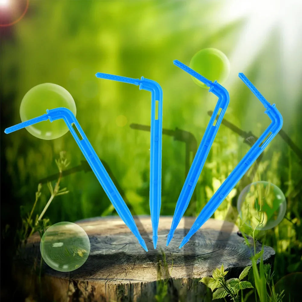 50-Pack Drip Irrigation Bend Arrow Emitters for Potted Plants & Gardens Peaceful Pleasures Health and Wellness france
