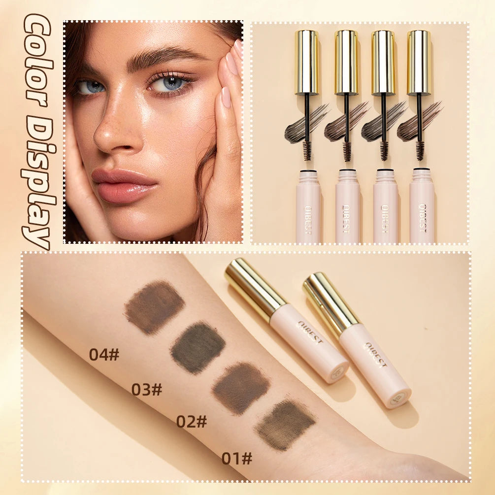 4 Colors Long Lasting Waterproof Eyebrow Mascara Cream Eye Brow Shadow Makeup Beauty Comstic Tools With Brush Dye Eyebrow Gel Peaceful Pleasures Health and Wellness