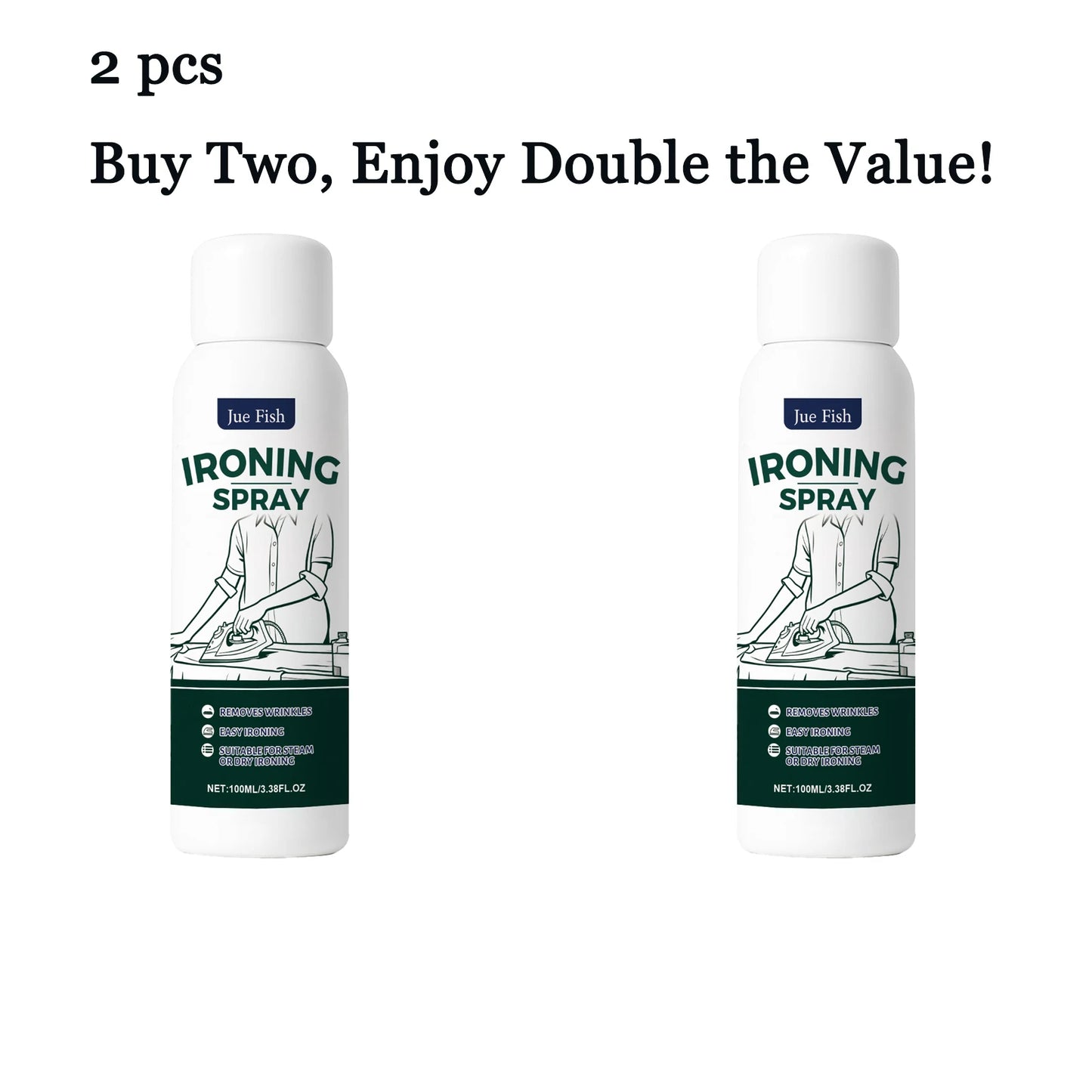 Wrinkle Release Spray 100ml – Instant Smooth Garment Care