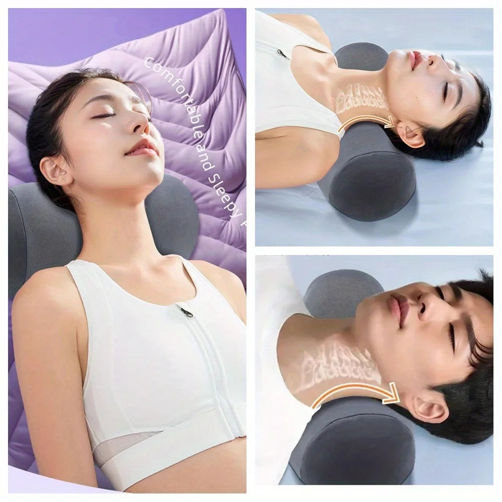 Cervical Neck Pillow for Sleep Correction, Adult Bedside Use, Hand Washable, Comfortable and Supportive, Ideal for Adults Peaceful Pleasures Health and Wellness