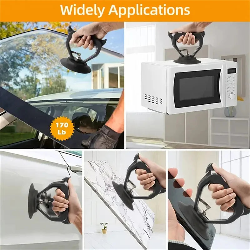 Hot Sell Car Suction Removal Repair Tool Body Repair Puller Big Black Suction Cup Remove Dents Puller For Dent Glass Peaceful Pleasures Health and Wellness