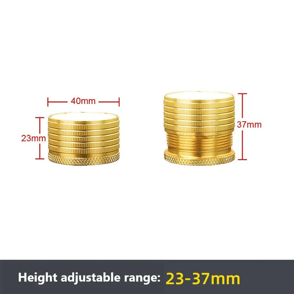 Adjustable Furniture Leg Risers | Aluminum Bed & Table Height Booster