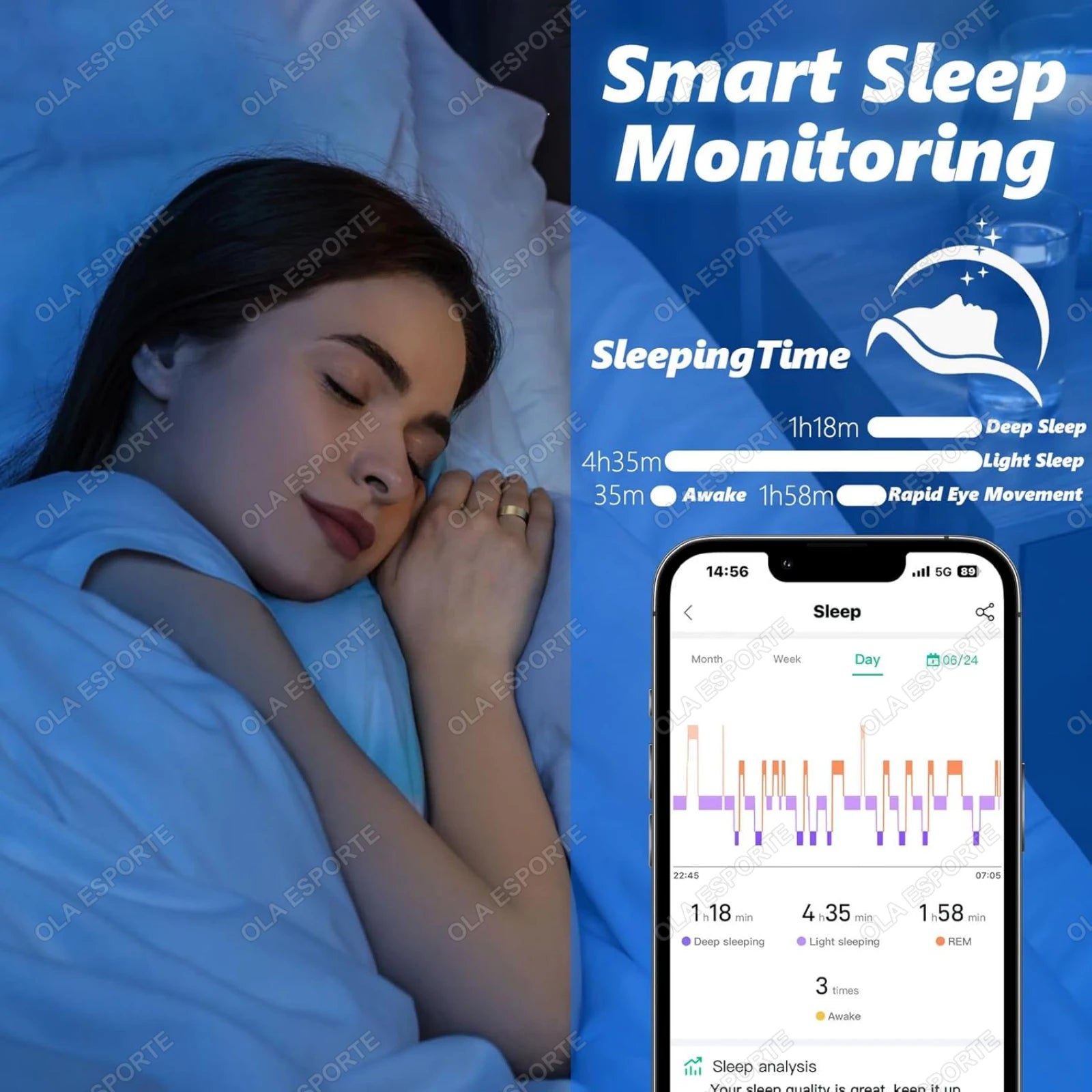 2026 Smart Ring Blood Pressure Heart Rate Sleep Monitoring Smartring IP68 & 5ATM Waterproof Multi-sport Mode Smartring Man Women Peaceful Pleasures Health and Wellness