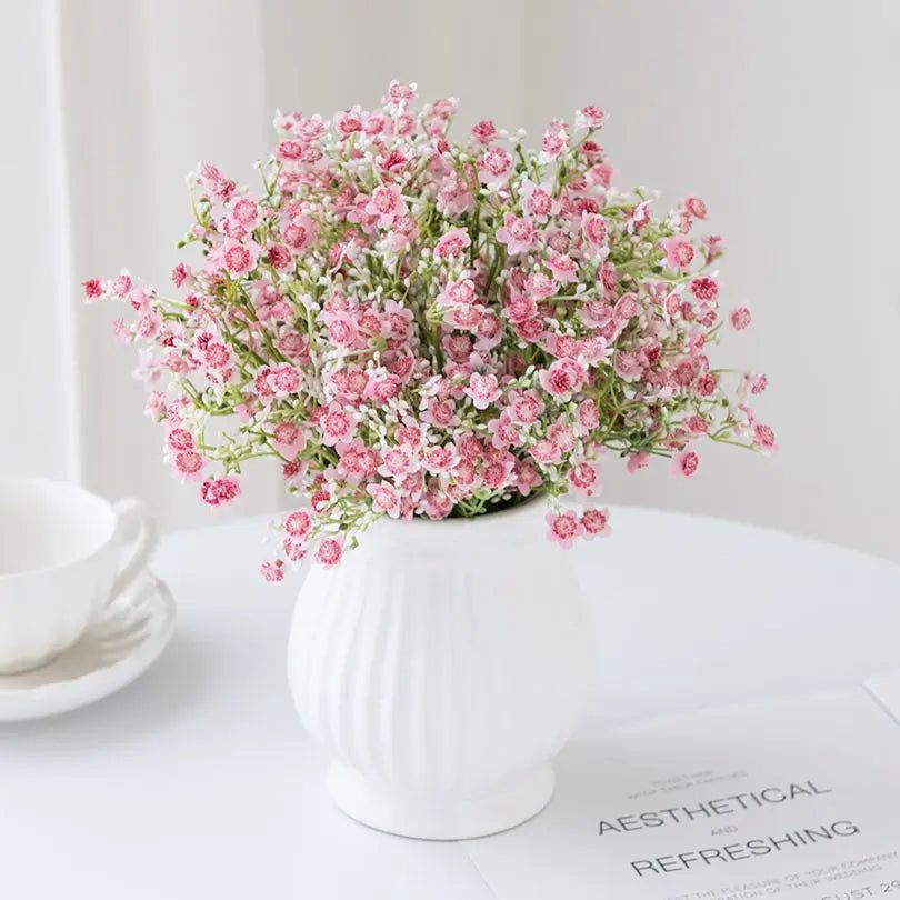 Artificial Baby's Breath Flowers | Wedding & Home Decor Bouquet